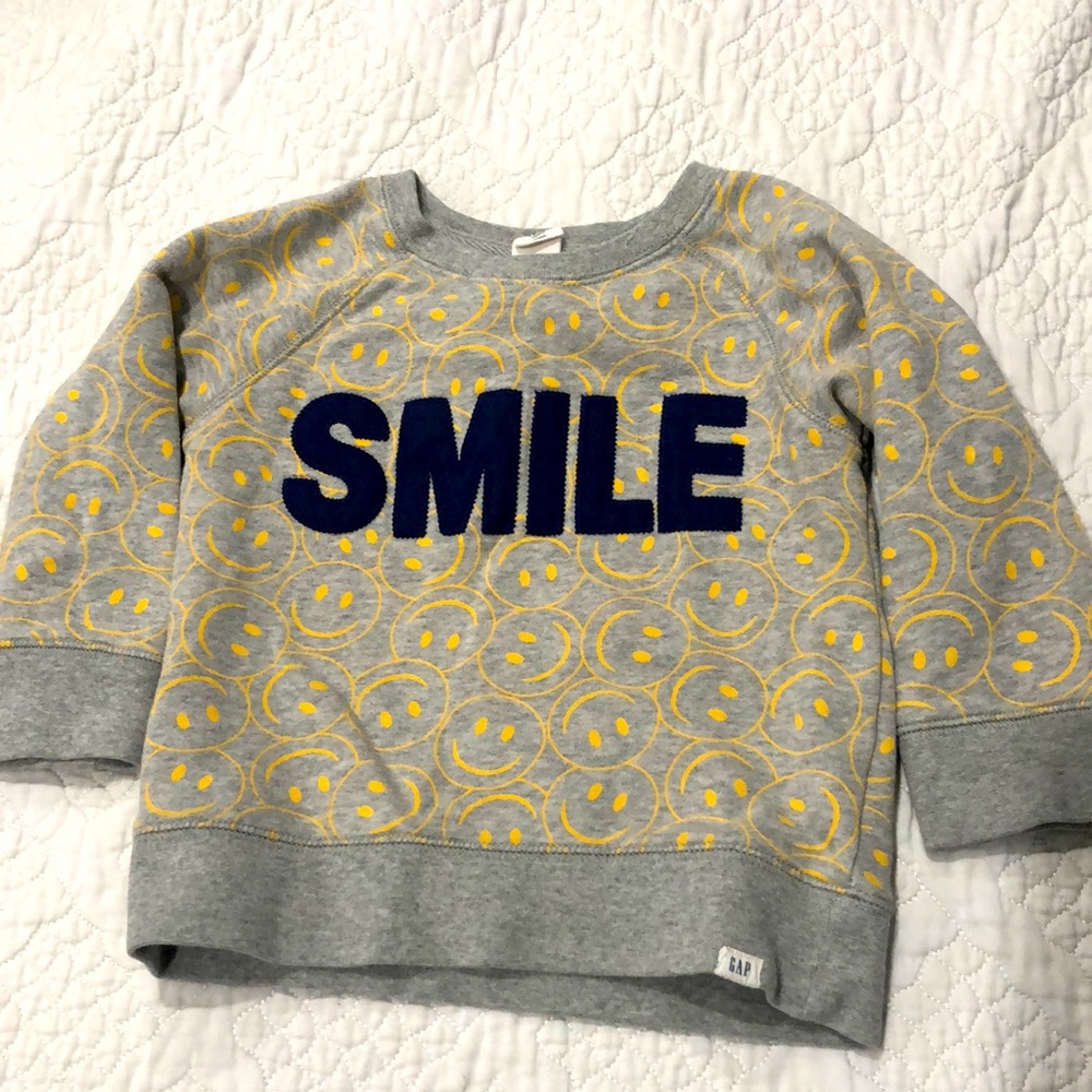 Gap “smile” sweater
